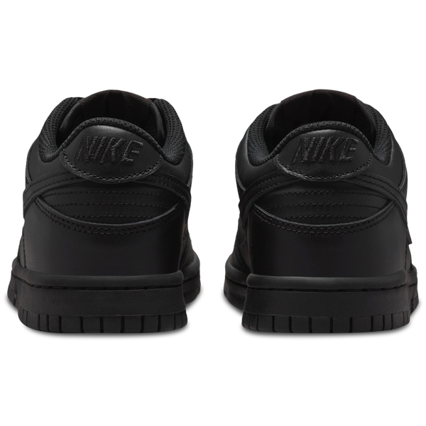 Nike Dunk Low - Boys' Grade School - Black/Black - Image 3