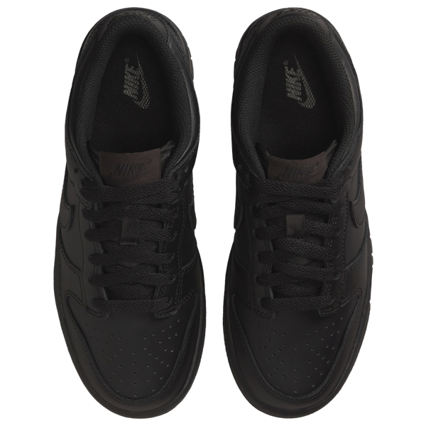 Nike Dunk Low - Boys' Grade School - Black/Black - Image 4