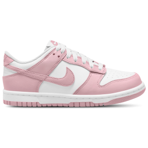 Nike Dunk Low - Girls' Grade School - Medium Soft Pink/White
