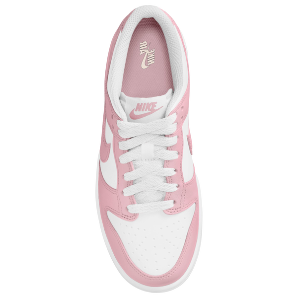 Nike Dunk Low - Girls' Grade School - Medium Soft Pink/White - Image 3