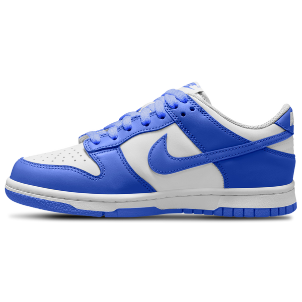 Nike Dunk Low - Boys' Grade School - Hyper Blue/White - Image 2