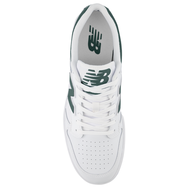 New Balance 480 Low - Men's - White/Green - Image 3
