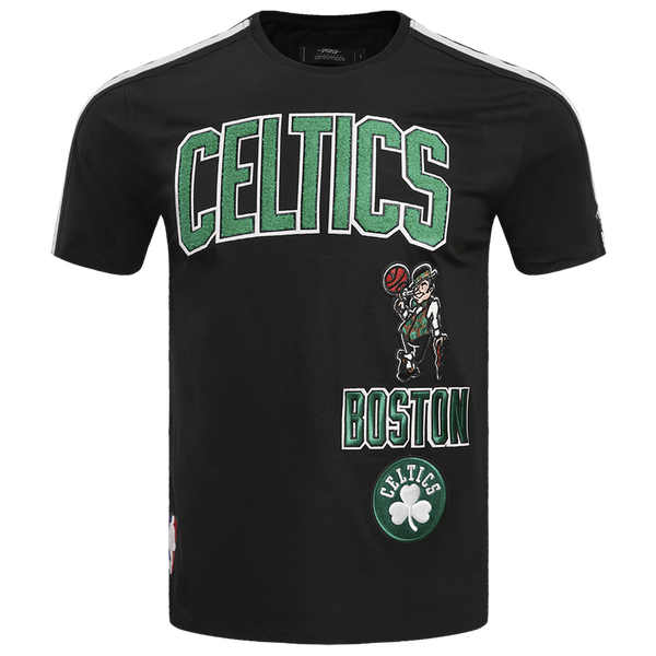 Pro Standard Boston Celtics Retro Classic Sj Striped Tee - Men's - Black - Image 3