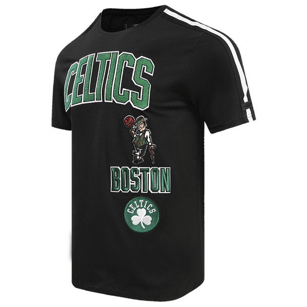 Pro Standard Boston Celtics Retro Classic Sj Striped Tee - Men's - Black - Image 5