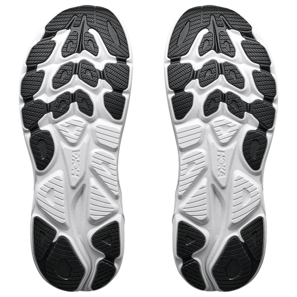 HOKA Clifton 11 - Men's - Black/White/Yellow - Image 5