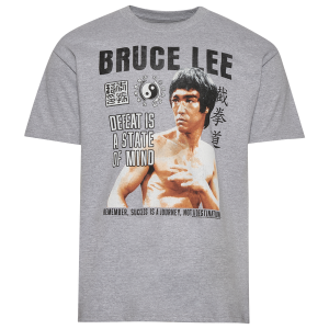 Graphic Tees Bruce Lee T-Shirt - Men's - Gray