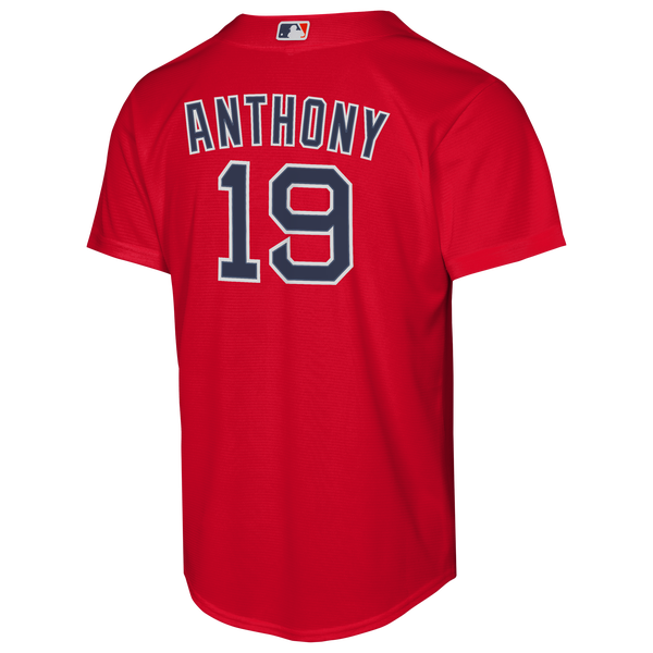 Nike MLB Away Jersey - Youth - Red - Image 3