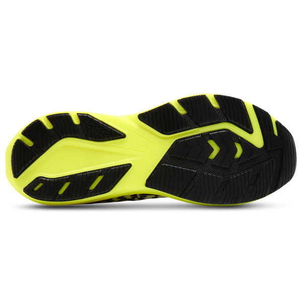 Brooks Ghost Amp - Men's - Grey/Yellow - Image 5