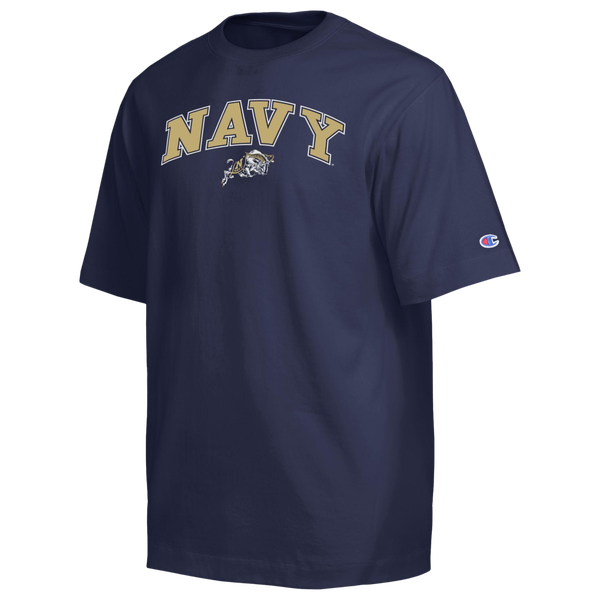 Champion NCAA Airbrush T-Shirt - Men's - Athletic Navy