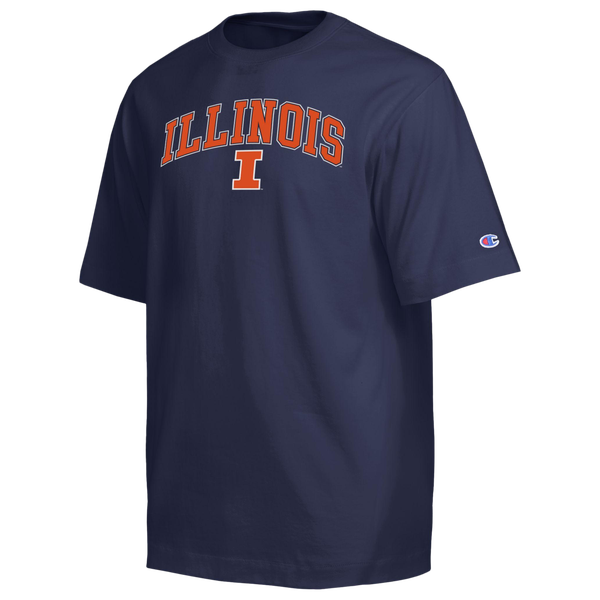 Champion NCAA University of Illinois HW Traditions Tshirt - Men's - Navy