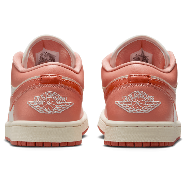 Jordan AJ 1 Low - Women's - Sail/Madder Root - Image 3
