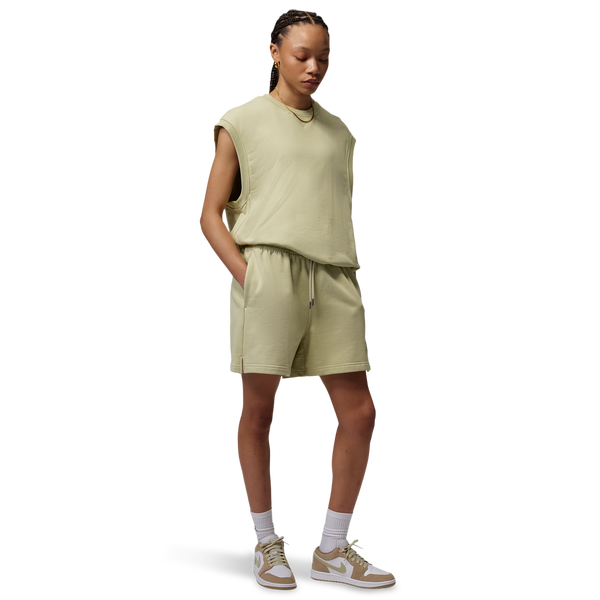 Jordan AJ 1 Low - Women's - White/Olive Aura/Khaki - Image 9