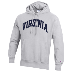Champion NCAA Reverse Weave Wordmark Hoodie - Men's - Silver Gray