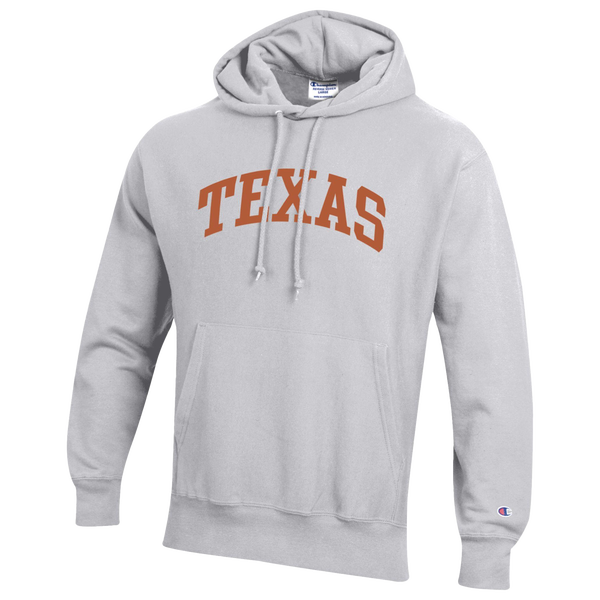 Champion NCAA Reverse Weave Wordmark Hoodie - Men's - Silver Gray