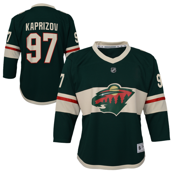 Outerstuff Wild Home Jersey - Boys' Grade School - Fir - Image 3