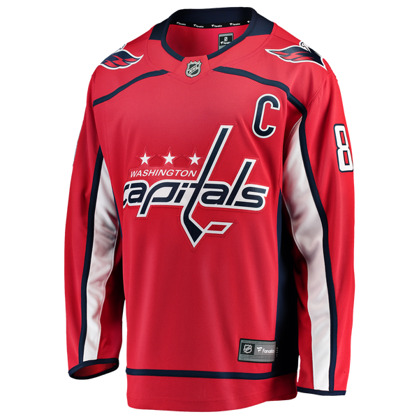 Fanatics NHL Washington Capitals Jersey - Men's - Red - Image 2