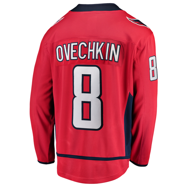 Fanatics NHL Washington Capitals Jersey - Men's - Red - Image 3