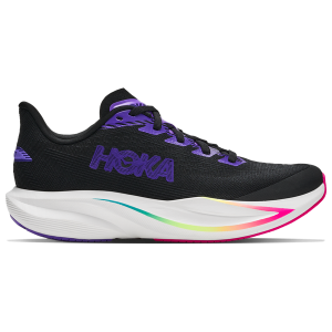 HOKA Mach 7 - Boys' Grade School - Carbon Black/Cosmic Purple