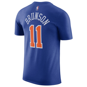 Nike Jalen Brunson Knicks Short Sleeve T-Shirt - Boys' Grade School - Rush Blue