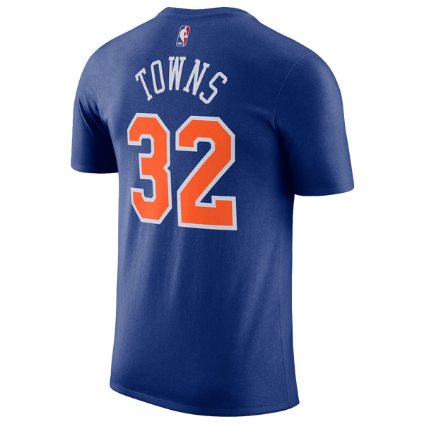 Nike Karl-Anthony Towns Knicks Short Sleeve T-Shirt - Boys' Grade School - Rush Blue