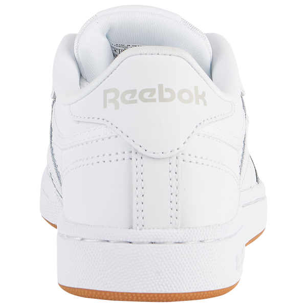 Reebok Club C - Boys' Grade School - White/Gum - Image 4