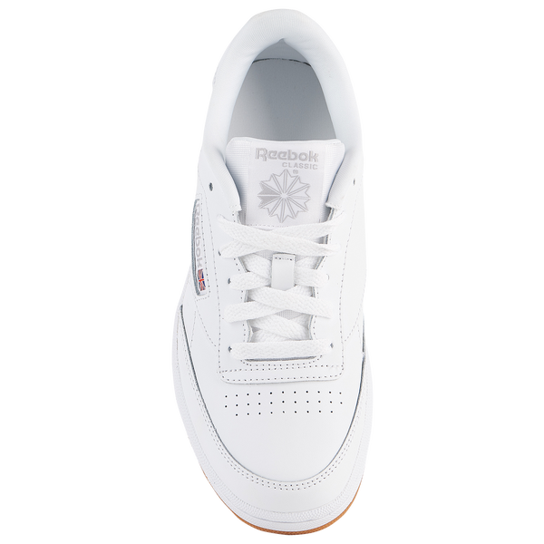 Reebok Club C - Boys' Grade School - White/Gum - Image 5