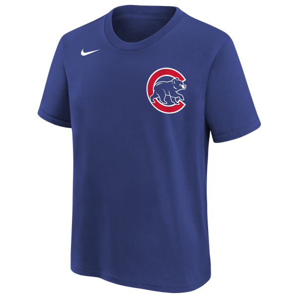 Nike MLB Cubs Kids Name & Number T-Shirt - Youth - Blue - Image 2