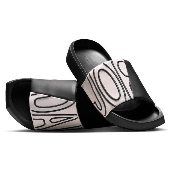 Jordan Nola Slides - Women's - Chalk/Off Noir - Image 6