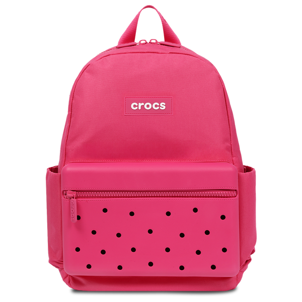 Crocs Lightweight Backpack With Molded Front - Adult - Dragon Fruit