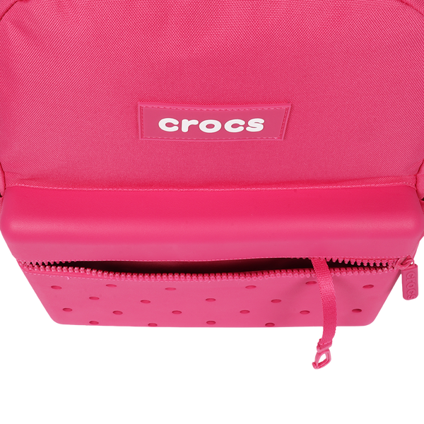 Crocs Lightweight Backpack With Molded Front - Adult - Dragon Fruit - Image 6