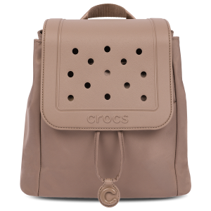 Crocs Mini Fashion Backpack with EVA Flap - Adult - Latte