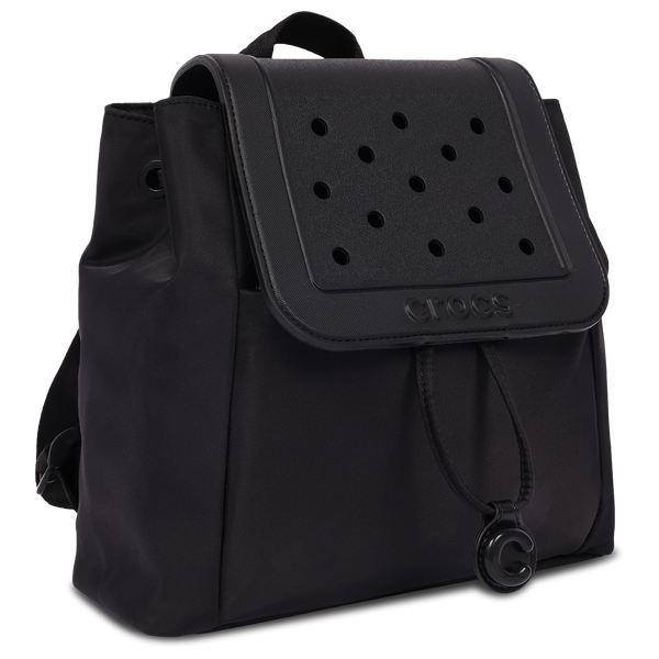 Crocs Mini Fashion Backpack with EVA Flap - Adult - Black - Image 3