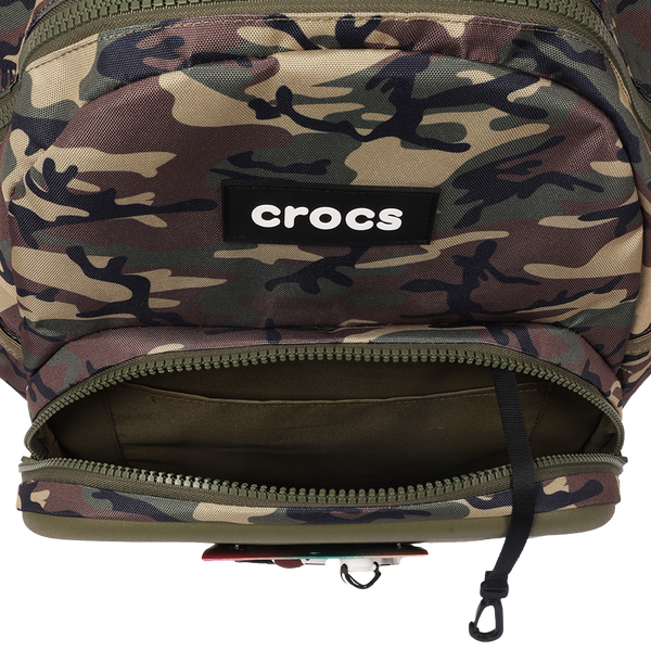 Crocs Back to School Backpack with EVA Front Pocket - Adult - Camo - Image 8