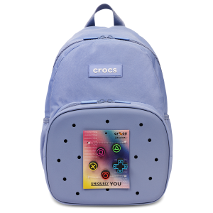 Crocs Back to School Backpack with EVA Front Pocket - Adult - Blue Haze
