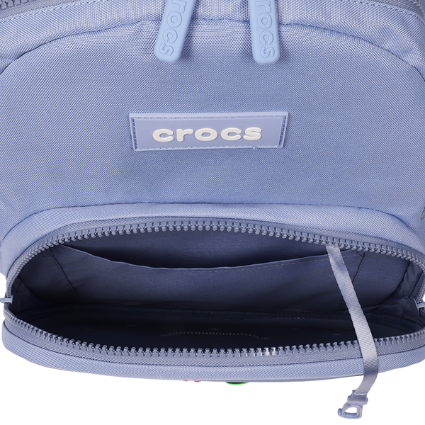 Crocs Back to School Backpack with EVA Front Pocket - Adult - Blue Haze - Image 8