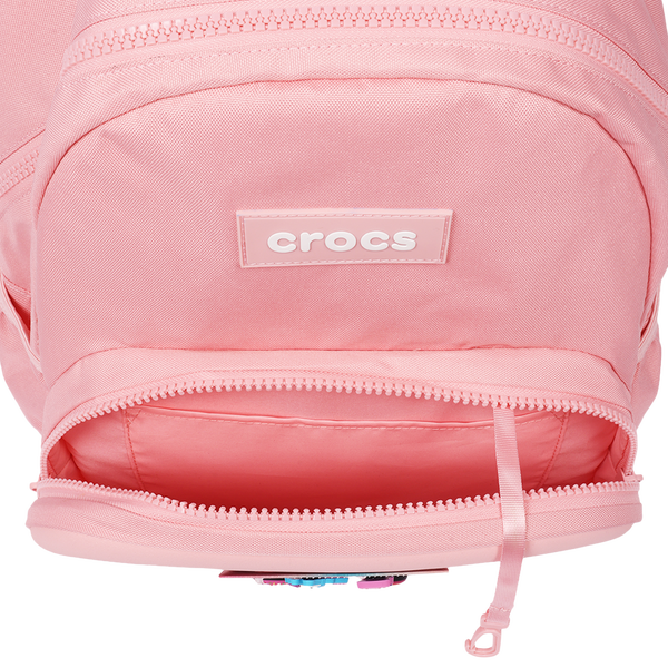 Crocs Back to School Backpack with EVA Front Pocket - Adult - Powder Pink - Image 8