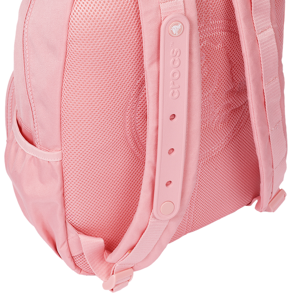 Crocs Back to School Backpack with EVA Front Pocket - Adult - Powder Pink - Image 9