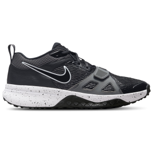 Nike Air Zoom Diamond Elite Turf - Men's - Iron Grey/Black/White