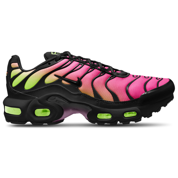 Nike Air Max Plus - Girls' Grade School - Black/Black/Hyper Pink