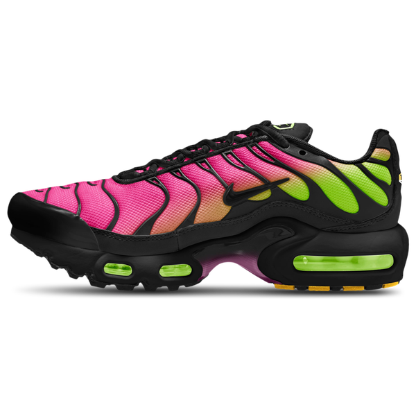 Nike Air Max Plus - Girls' Grade School - Black/Black/Hyper Pink - Image 2