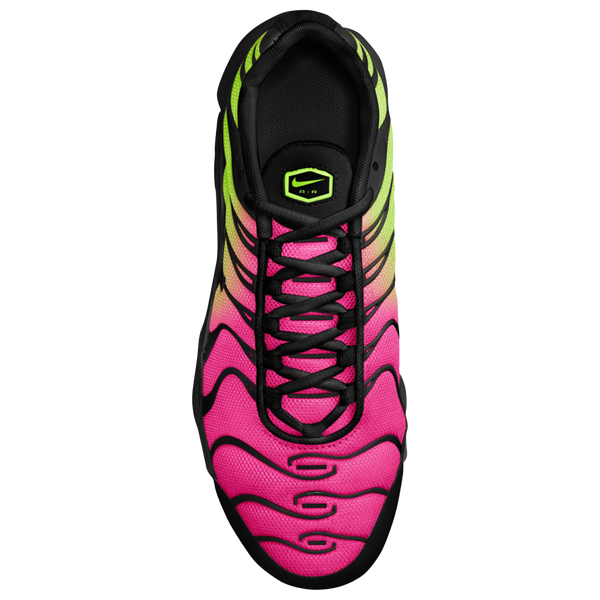 Nike Air Max Plus - Girls' Grade School - Black/Black/Hyper Pink - Image 3