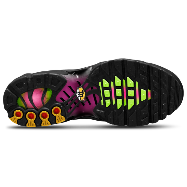 Nike Air Max Plus - Girls' Grade School - Black/Black/Hyper Pink - Image 4
