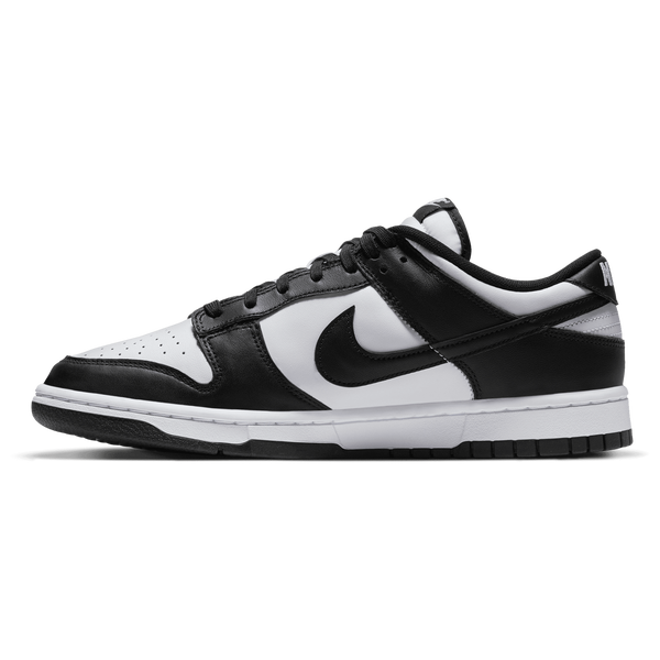 Nike Dunk Low Retro - Men's - White/White/Black - Image 2