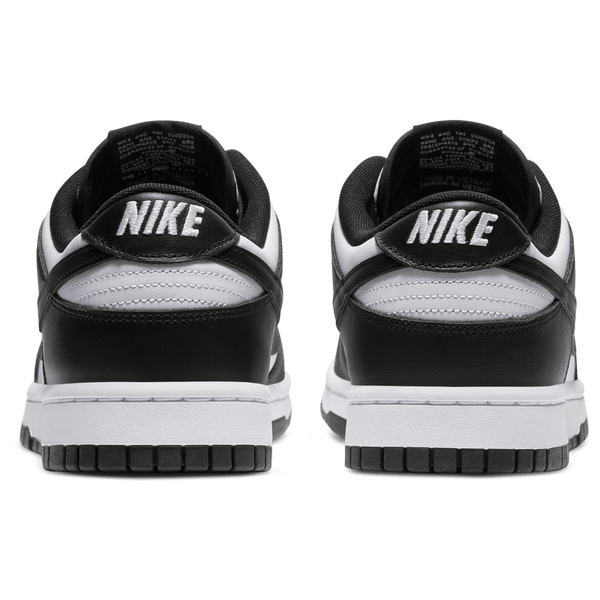 Nike Dunk Low Retro - Men's - White/White/Black - Image 3
