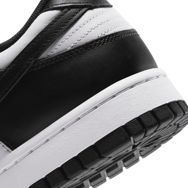 Nike Dunk Low Retro - Men's - White/White/Black - Image 8