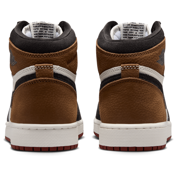 Jordan Retro 1 High OG - Boys' Grade School - Shadow Brown/Black - Image 3