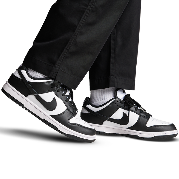 Nike Dunk Low - Women's - Black/White - Image 2