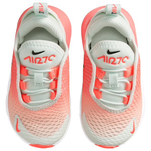 Nike Air Max 270 RT - Girls' Toddler - Barely Green/Black/Hot Lava - Image 4