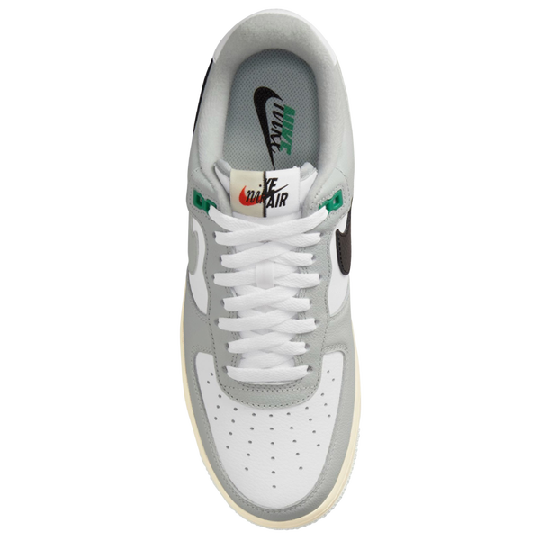 Nike Air Force 1 Low LV8 RMX - Men's - Light Silver/White/Stadium Green - Image 3