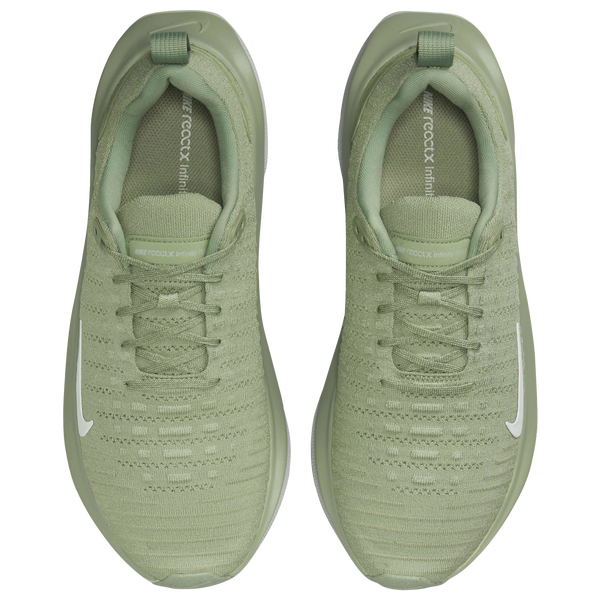 Nike Reactx Infinity Run 4 - Men's - Oil Green/Jade Horizon/Light Silver - Image 4